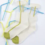 Dames dunne ademende katoenen sokken, eenvoudig en lichtgewicht, gemaakt van spun glass, perfect voor dagelijks gebruik en comfort bij warm weer. — foto 8