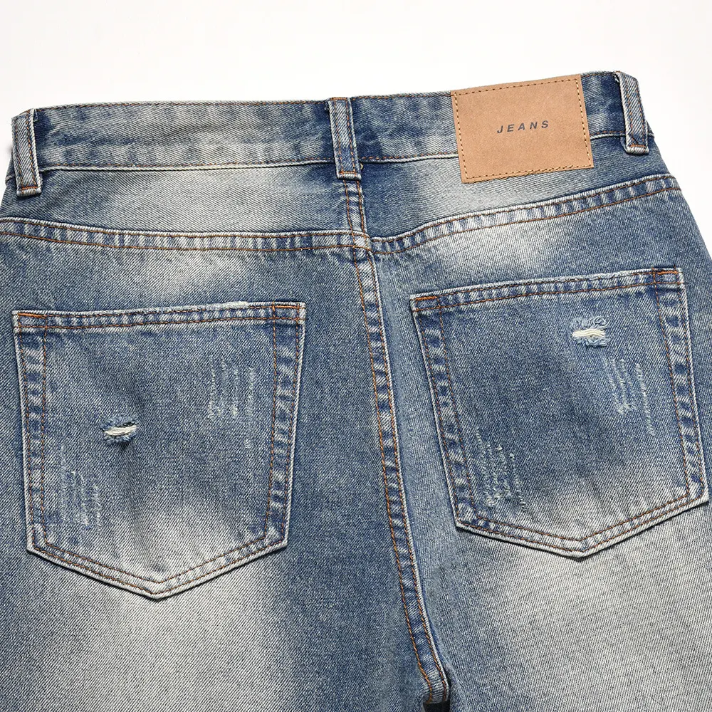 Retro Washed Straight Jeans & Loose Mop Wide-leg Pants. Achieve a comfortable, stylish vintage look with these versatile — photo 9