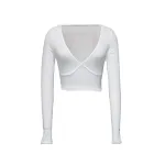 Women's Fashion V-neck Long-sleeved Doublet, a stylish and versatile top for a comfortable and modern look, perfect for — photo 1