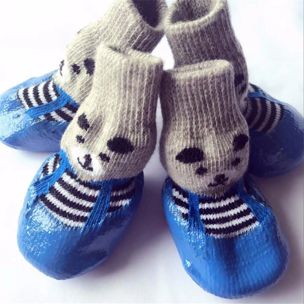 Anti-dirty pet shoes Protect your dog's paws from dirt, mud, and moisture. Keep your home clean and your pet happy. Easy — photo 3