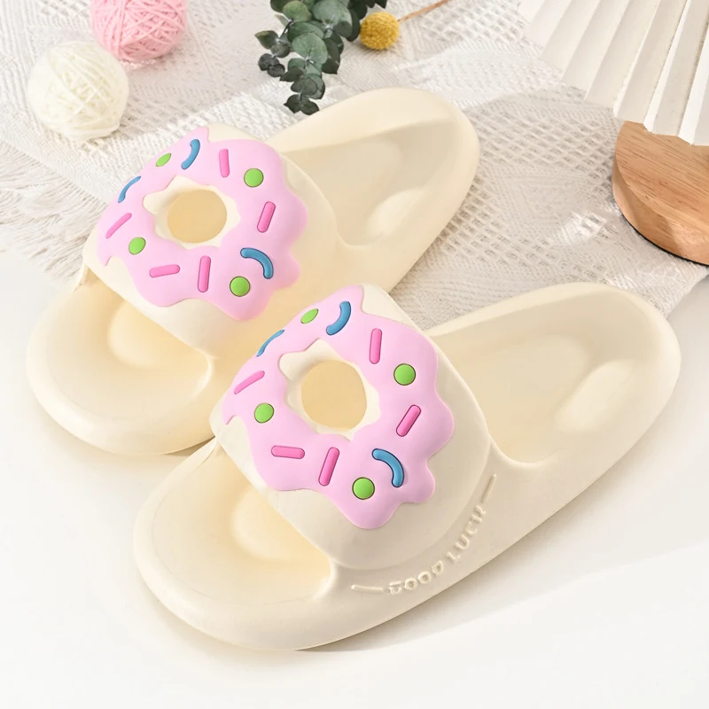 Zapatillas Donut para Mujer con Rebote y Suela Gruesa para Comodidad y Soporte Duradero. Perfectas para el Hogar. — foto 6