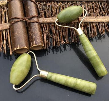 Rolo de Quartzo Rosa Massageador Facial Emagrecedor Ferramenta Lifting Jade Natural Reduz Rugas e Rejuvenesce — foto 18