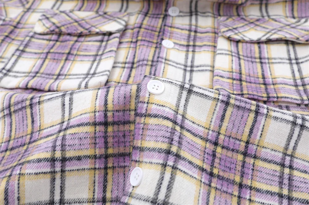 Men's Plaid Colorblock Hooded Shirt Coat, Warm & Stylish, Perfect for Fall & Winter, Comfortable & Versatile Outerwear — photo 15