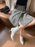 Sapatos de salto alto pontudos em couro bovino para mulheres. Sofisticação e elegância para realçar seu estilo e desfrutar de conforto duradouro. — foto 14