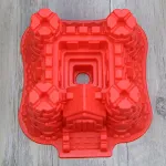 Castle cake mold House baking tray DIY baking tools Bake a fantastic castle cake with this easy to use mold for birthday — photo 4