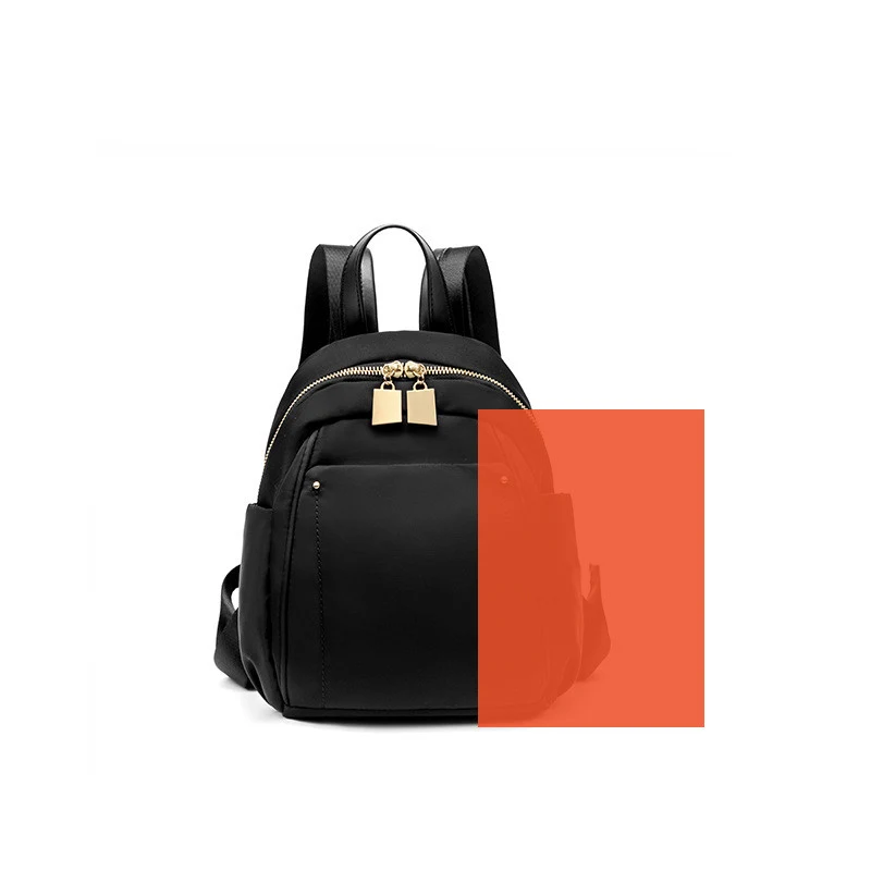 Mochila mini ligera de tela Oxford, sencilla y a la moda, ideal para uso diario y viajes cortos. Perfecta para llevar lo esencial. — foto 3