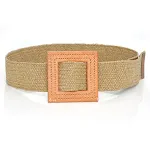 Square bucklekhaki