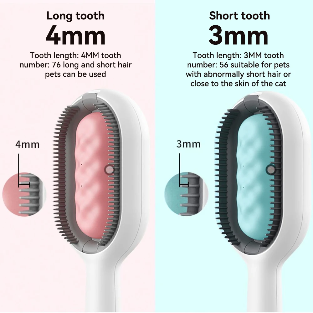 Title 6, Creative Update Cat Dog Grooming Comb with Wate...