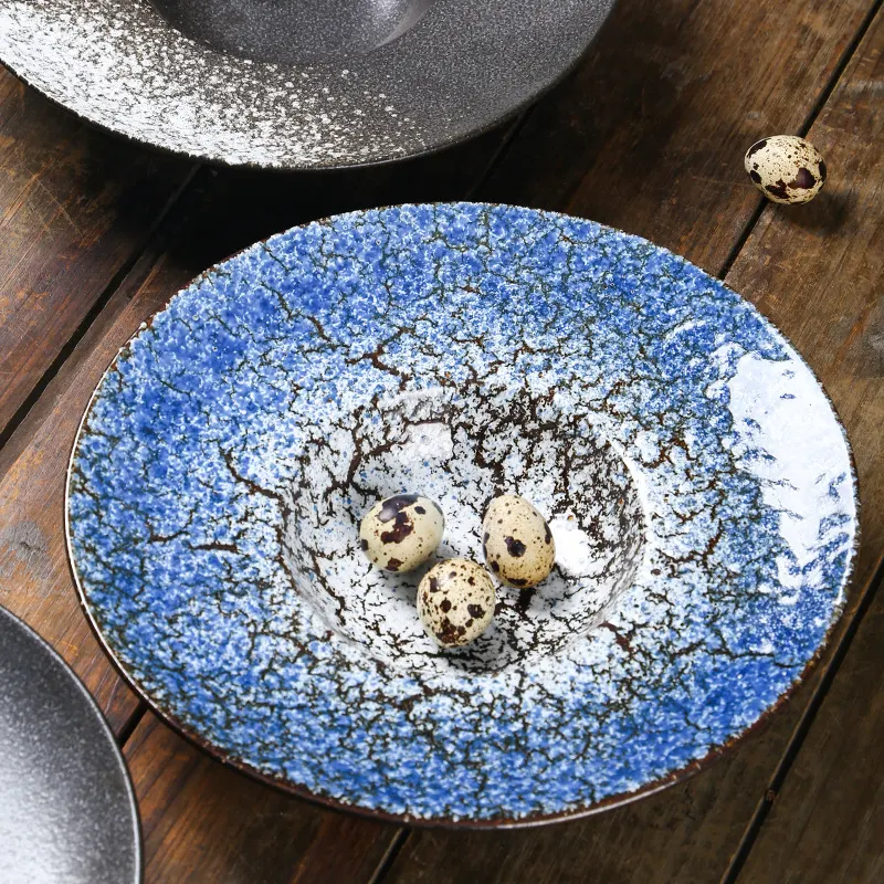 Title 7, Japanese Retro Spaghetti Straw Hat Plate Serve ...
