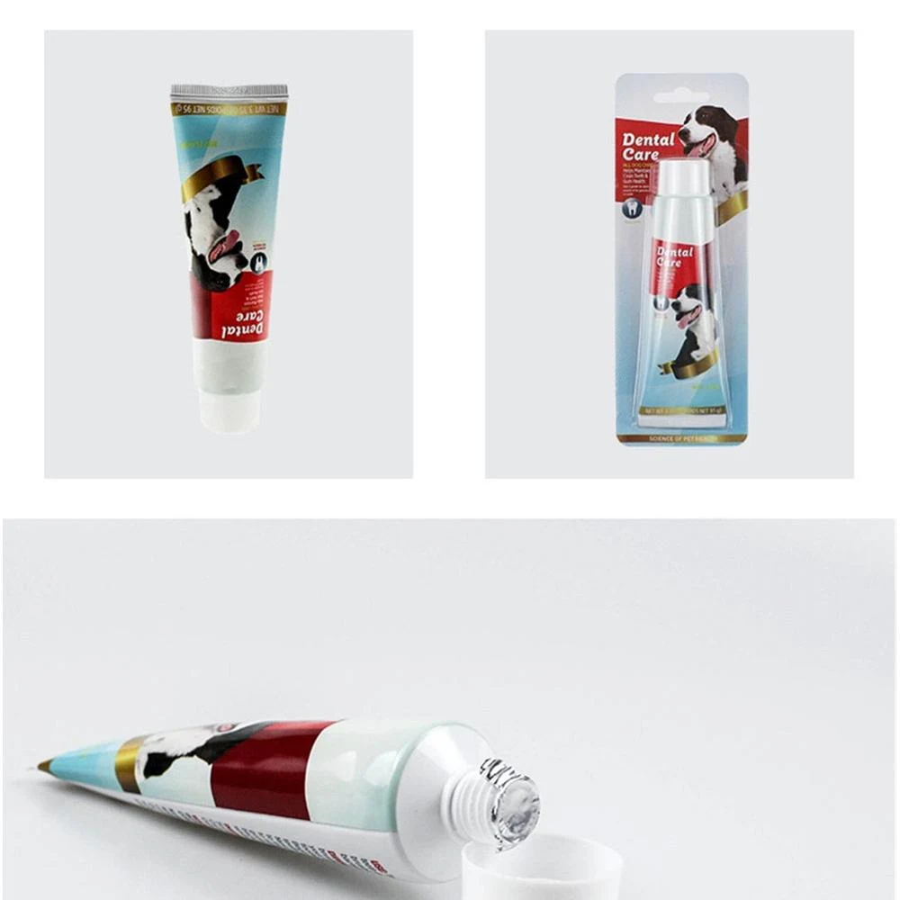 Title 3, Dog toothpaste that cleans and freshens breath....