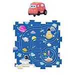 Blue 4PCs 1Car