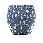 Fralda calça para bebê verão respirável e suave, proteção diurna e noturna, fácil de colocar e tirar, ideal para o calor. — foto 28