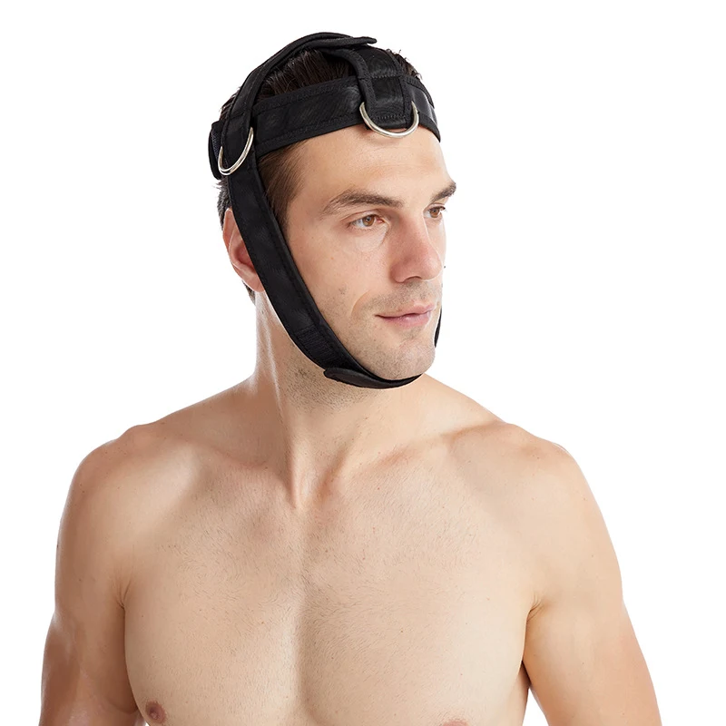 Cinturón de entrenamiento de cuello para fortalecer la cabeza Aumenta tu fuerza y resistencia con este equipo para ejercicios de cuello. — foto 3