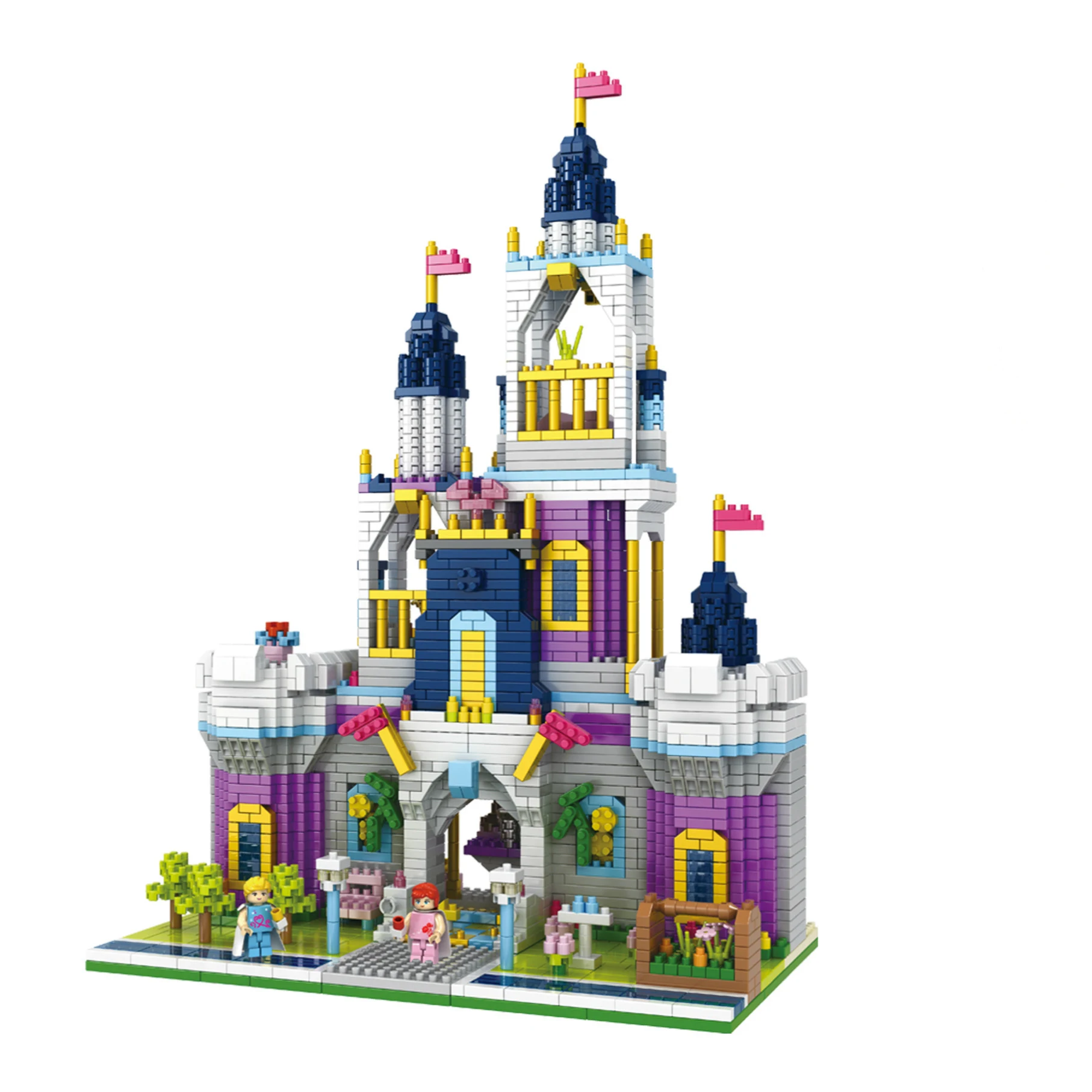 Title 6, Girls Castle Building Block Toy Build a Dream ...