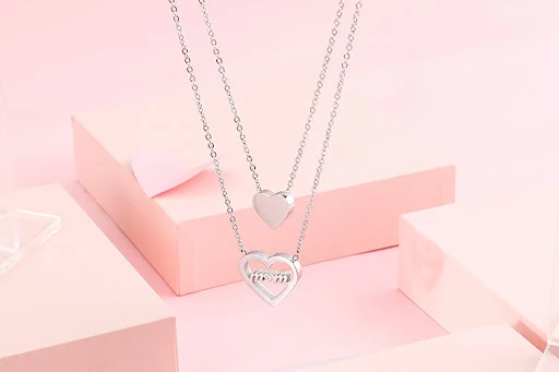 Title 11, Moederdagcadeau Liefde Titanium Stalen 18K Goud...