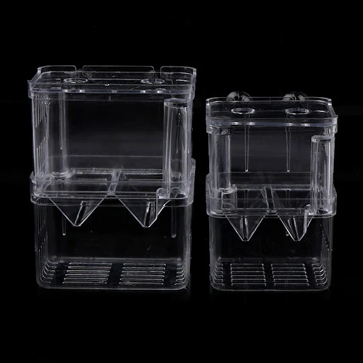 Double-Deck Clear Fish Breeding Isolation Box Aquarium Fish Tank Hatching House — photo 6
