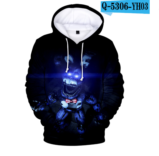 Title 2, Moletom com capuz 3D casual e moderno com estam...