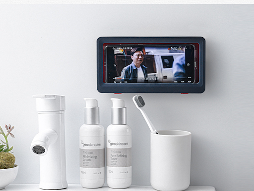 Title 10, Supporto Impermeabile per Cellulare da Bagno As...