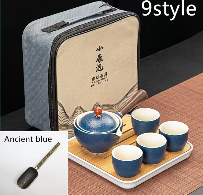 Dongni Simple 360 Degree Rotation Xiaoyao Teapot Tea Set. Enjoy easy and stylish tea making. Full rotation for a relaxin — photo 40
