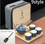 Dongni Simple 360 Degree Rotation Xiaoyao Teapot Tea Set. Enjoy easy and stylish tea making. Full rotation for a relaxin — photo 40