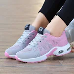 Tênis Feminino de Malha Voadora Sapatos Esportivos Casuais Fashion Respiráveis, perfeitos para atividades e uso diário com estilo. — foto 9