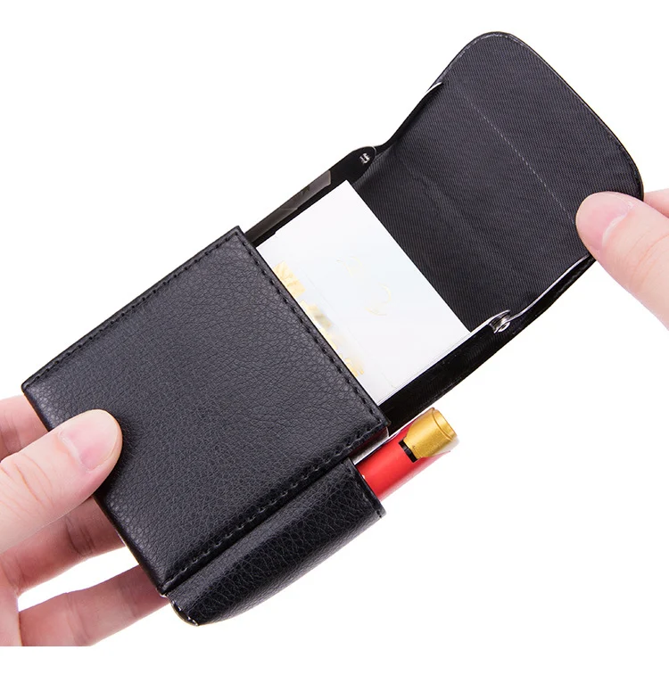 Porta-Cigarro Criativo em Aço Inoxidável com 20 Peças e Compartimento para Isqueiro. Elegância e Praticidade para seus Cigarros. — foto 17