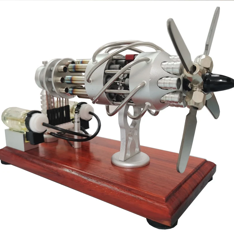 Gerador de Energia Magnética Autocirculante Stirling Mini Gerador Modelo para eletricidade limpa e portátil, perfeito para casa e viagens. — foto 6