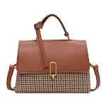 Retro Plaid Western Style Versatile Female Bag, perfect for any occasion. A stylish and practical handbag for the modern — photo 2