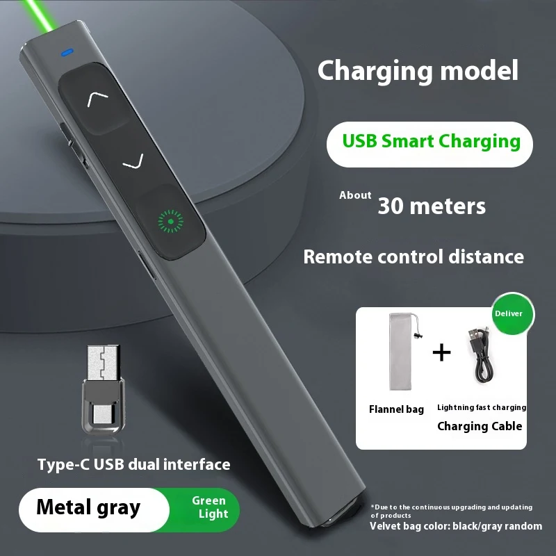Laser Pointer with Remote Control Plug and Play for Teachers Simplify Presentations Easy to Use Ideal for Classroom Inst — photo 4
