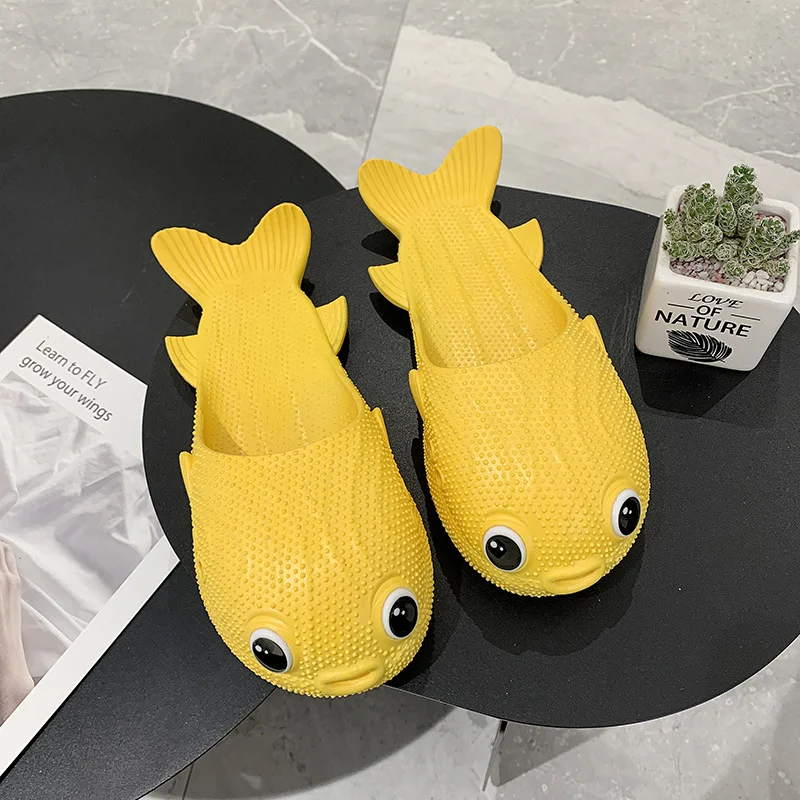Title 3, Creative Funny Soft Bottom Puffer Fish Slippers...