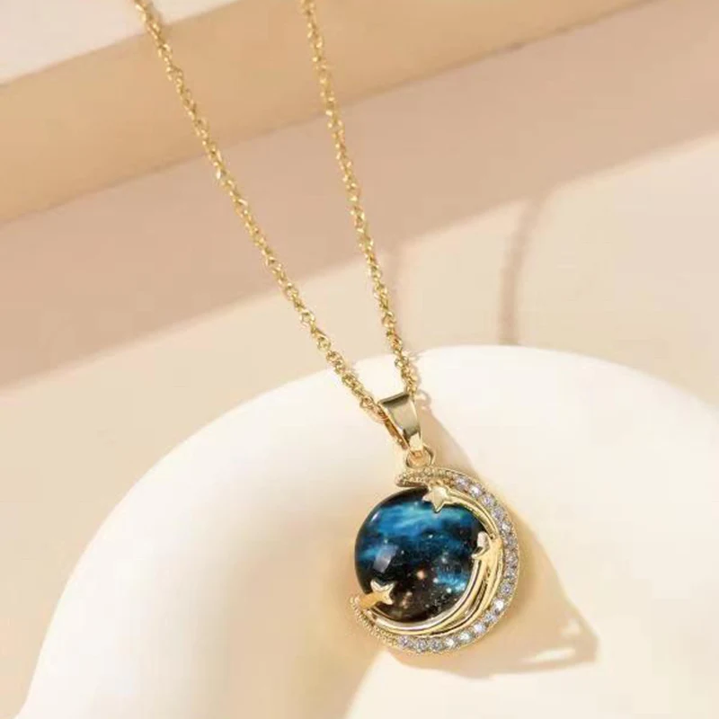 Colar Curto de Moda com Constelações Estelares Doze Design Exclusivo para Mulheres Joia Elegante Presente Sofisticado Acessório Ideal — foto 5
