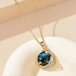 Colar Curto de Moda com Constelações Estelares Doze Design Exclusivo para Mulheres Joia Elegante Presente Sofisticado Acessório Ideal — foto 5