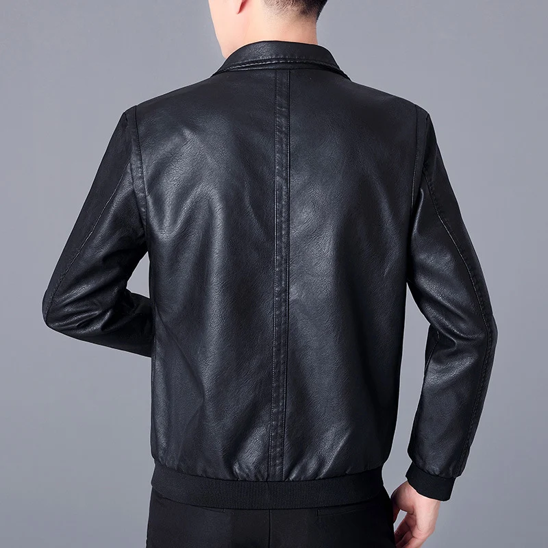 New Style Lapel Men's Leisure Sports Locomotive Jacket Offers Comfort and Style, Perfect for Everyday Wear and Active Pu — photo 1