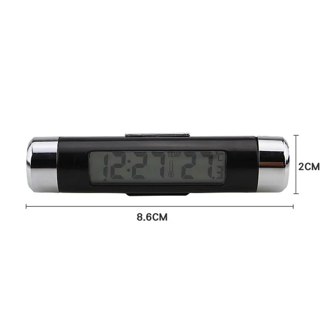Title 1, Car thermometer with easy-to-read digital displ...