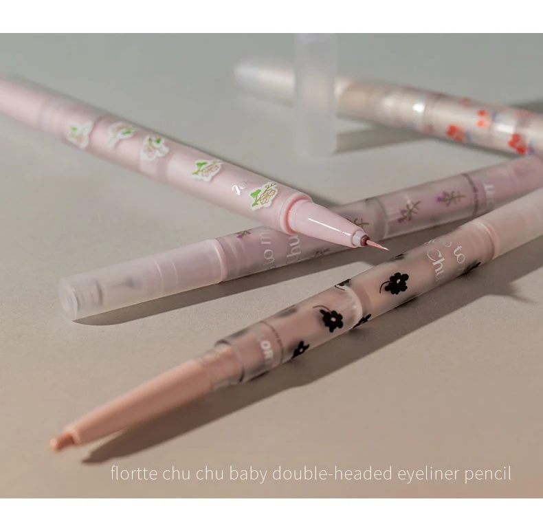Stylo ombre à paupières double tête ultra-fin, tridimensionnel et illuminateur pour un regard éclatant et sublimé. Facile d'utilisation. — photo 10