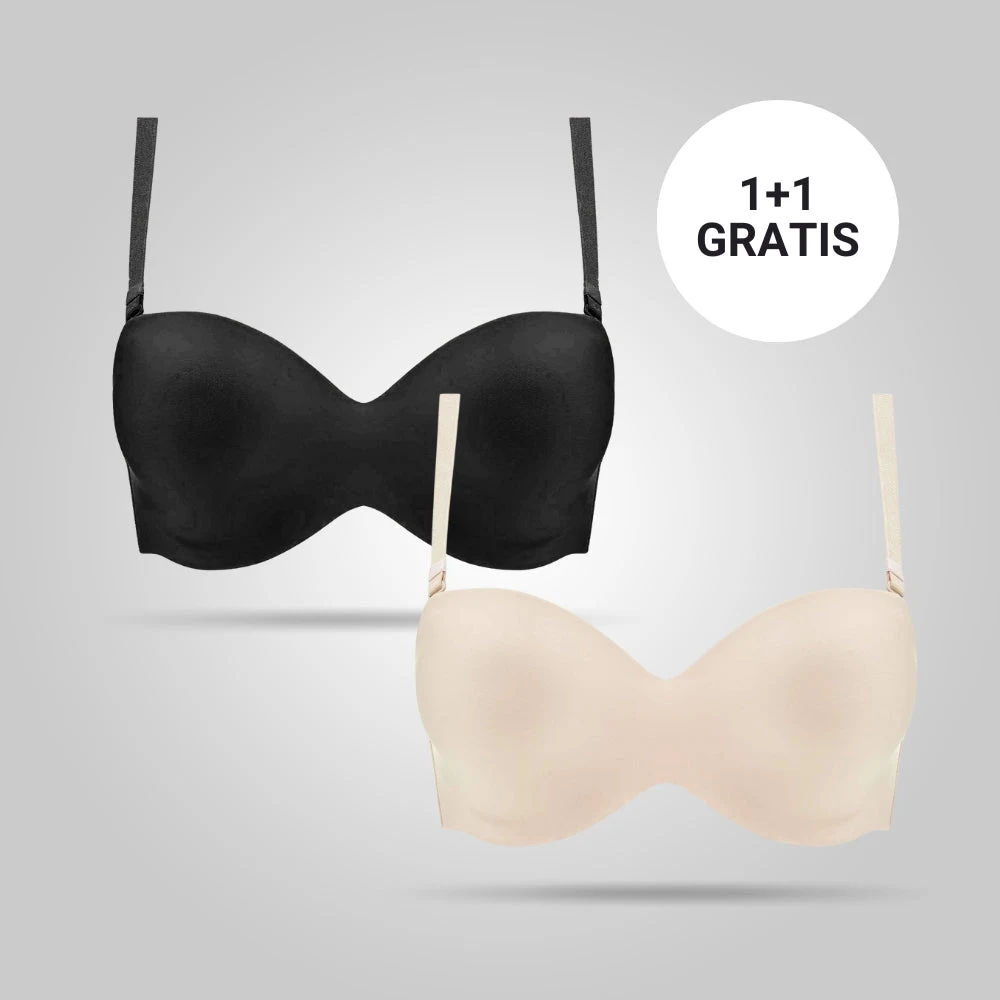 Intimo femminile alla moda con spalline rimovibili, semplice ed elegante. Adatto a ogni outfit, offre comfort e versatilità per tutto il giorno. — foto 1