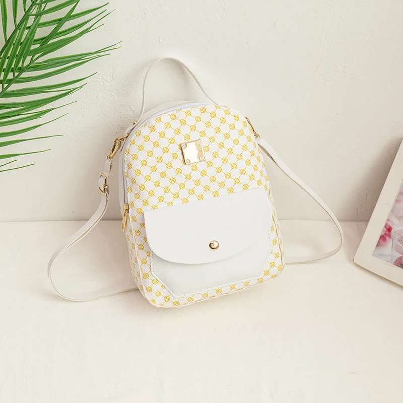 Title 4, Mochila feminina coreana avançada com textura, ...