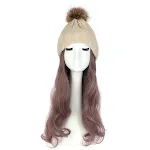 Beige Hat Thin Rattan