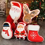 Fofo Papai Noel de pelúcia, boneca de pano e almofada. Ideal para abraçar, decorar e presentear no Natal. Conforto e alegria garantidos! — foto 9