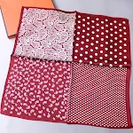 Polka Dot Coloring Wine Red