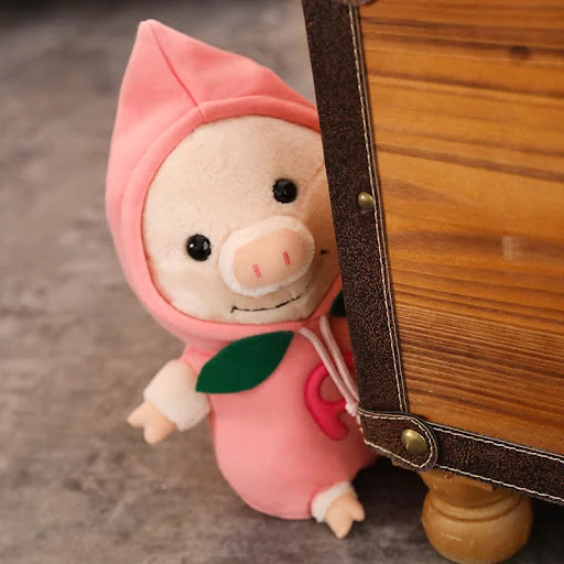 Title 4, Net Red Fart Peach Pig Plush Toy The Perfect So...