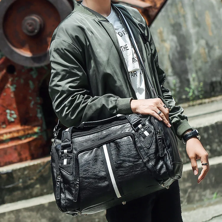 Bolsa de ginástica portátil para esportes e lazer. Leve tudo o que precisa com conforto e estilo. Perfeita para treinos, viagens e atividades ao ar livre. — foto 4