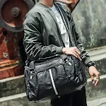 Bolsa de ginástica portátil para esportes e lazer. Leve tudo o que precisa com conforto e estilo. Perfeita para treinos, viagens e atividades ao ar livre. — foto 4
