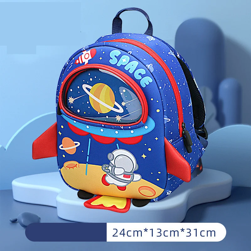 Atmungsaktiver Trend Astronauten Kindergarten Anti-Verlust Rucksack für Kleinkinder, sichere Aufbewahrung, verhindert Verlust, ideal für Ausflüge. — foto 6