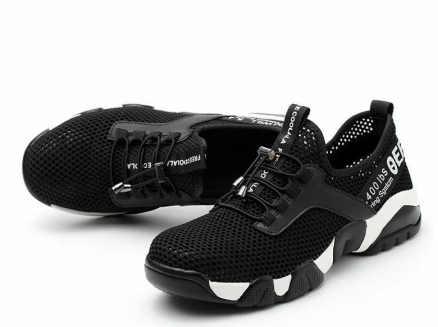 Chaussures de sécurité de travail en filet respirant Chaussures de travail Sécurité et confort pour vos pieds Chaussures de sécurité pour le travail — photo 3