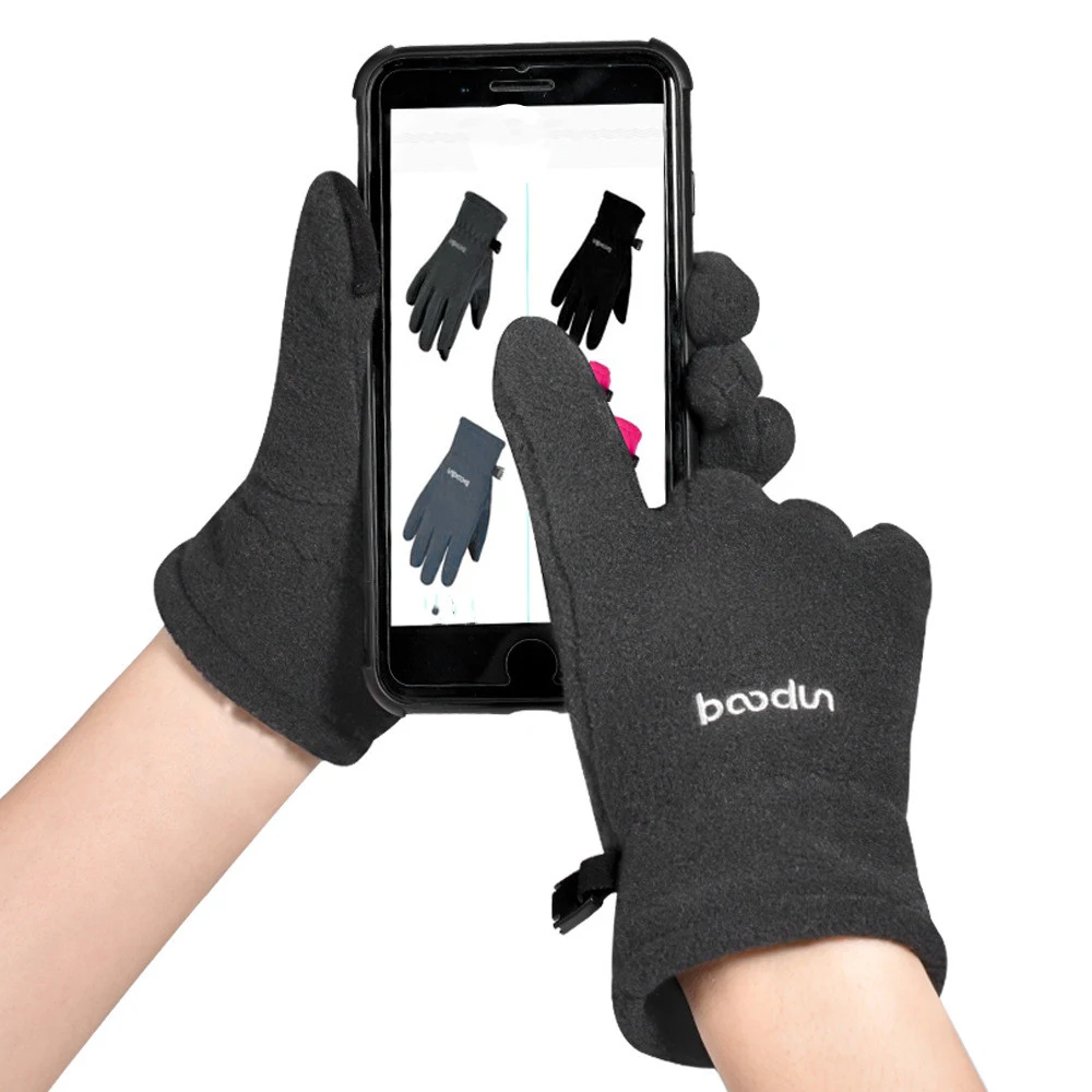 Outdoor Windproof Touch Screen Cold Resistant Gloves for Boys and Girls. Keep hands warm, dry and usable in cold conditi — photo 2