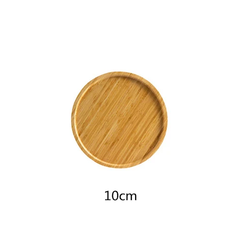Title 18, Bamboo Wooden Tray Hotel Water Dessert Plate Di...