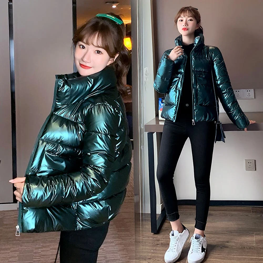 Title 2, Disposable Shiny Short Padded Down Jacket, prov...