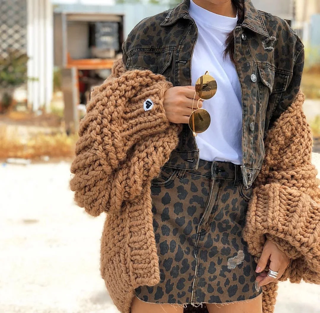 Title 10, Wool knit cardigan