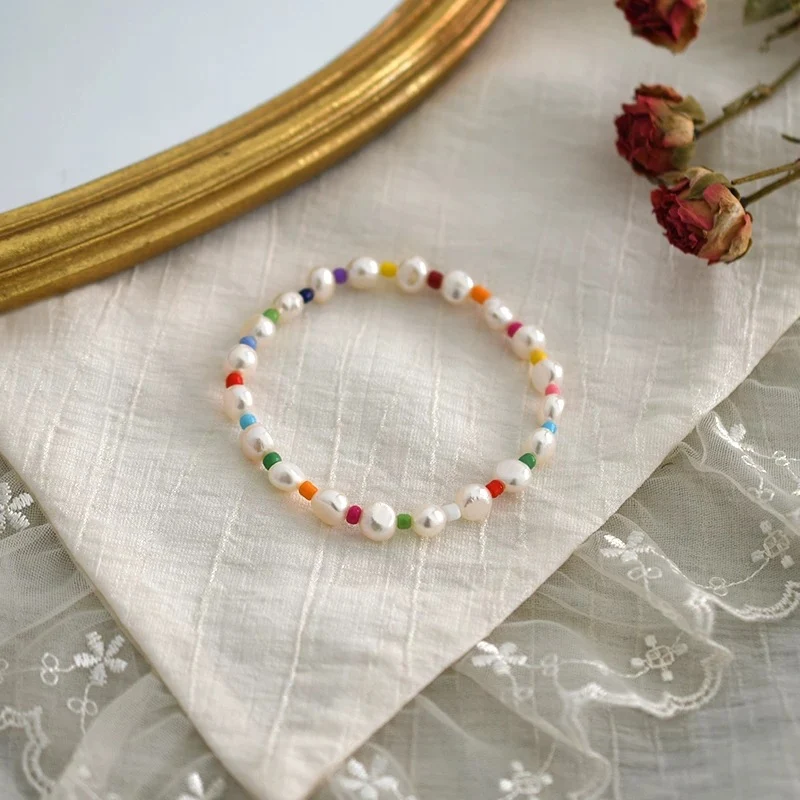 Title 2, Pulseira Feminina Temperamental com Contas de P...